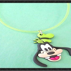 Goofy Theme Necklace Colorful Unisex For Kids